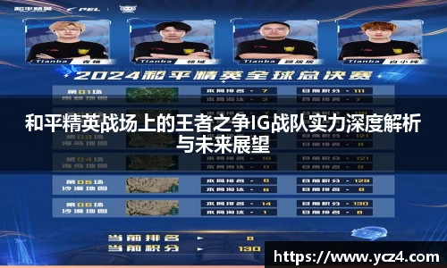 和平精英战场上的王者之争IG战队实力深度解析与未来展望